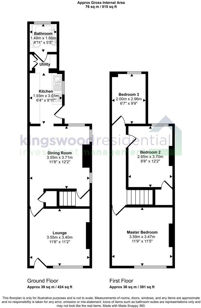 Nelson Street, Ilkeston DE7 8PA floorplan
