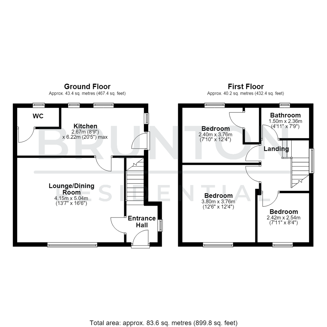 Hepscott, Morpeth, NE61 floorplan