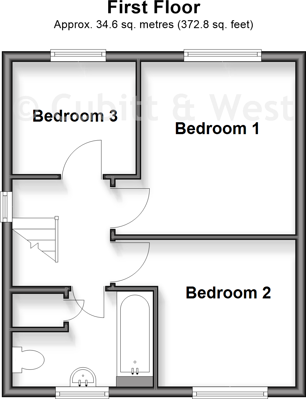 The Hartings, Felpham, Bognor Regis, West Sussex floorplan