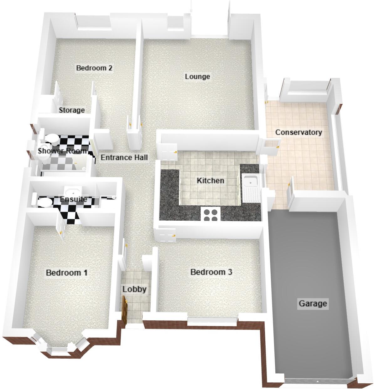 Redcliffe Road, Swanage, Dorset floorplan