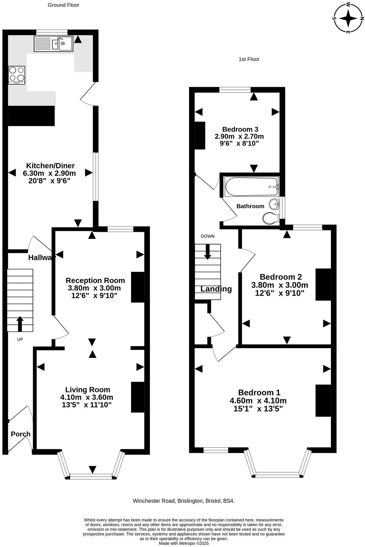 Winchester Road, Brislington, Bristol floorplan