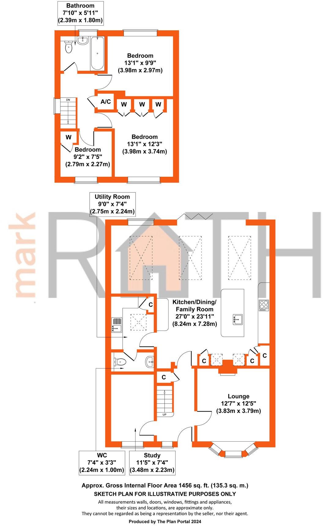 Waterloo Crescent, Wokingham, RG40 floorplan