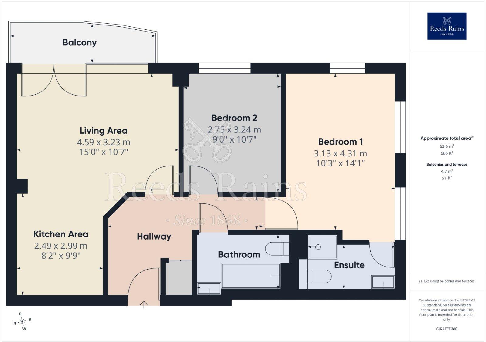 City Road East, Manchester, M15 floorplan