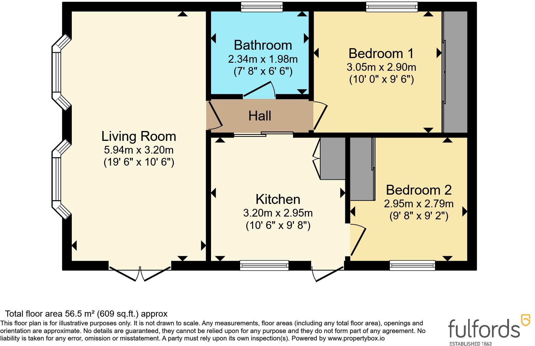 Nelson Way, Ringswell Park, Exeter, Devon, EX2 floorplan