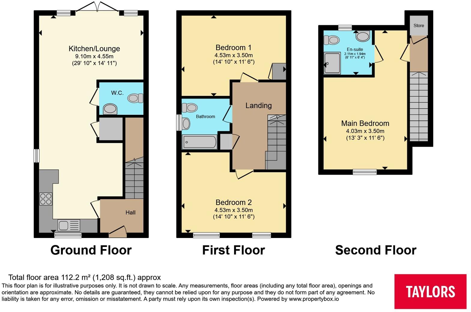 Blyton Lane, Tattenhoe Park, Milton Keynes, Buckinghamshire, MK4 floorplan
