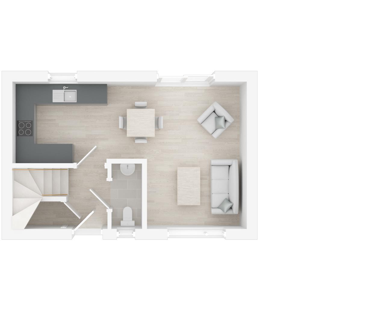 Copse Close, Buckland Brewer floorplan