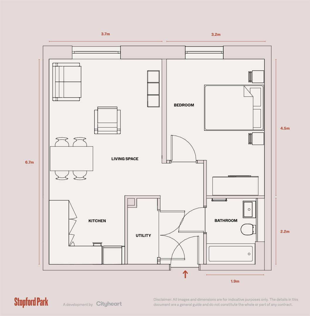 Bosden, Stopford Park, Stockport floorplan