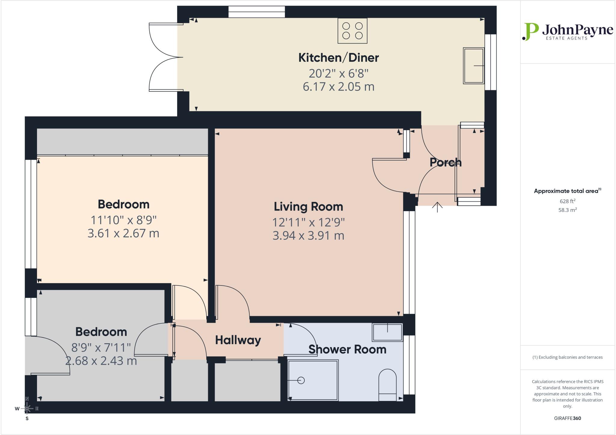 Hall Lane, Walsgrave, Coventry, CV2 floorplan
