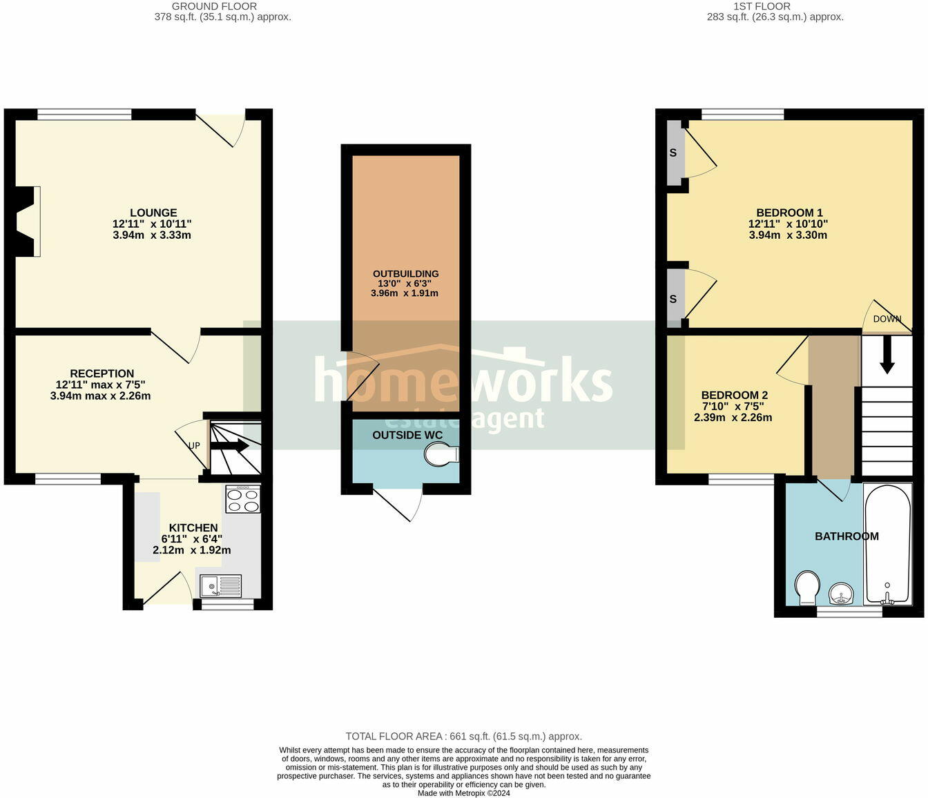 London Road, Dereham, NR19 floorplan