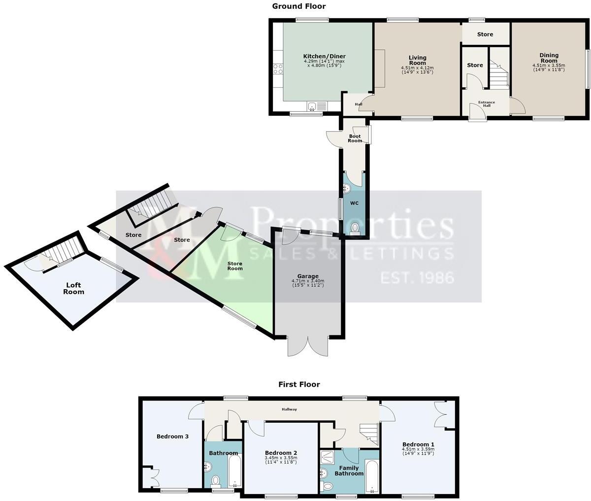 Chapel Lane, Thornborough, Buckingham floorplan