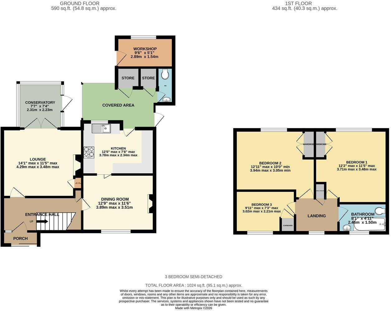 Queen Mary Avenue, Basingstoke floorplan