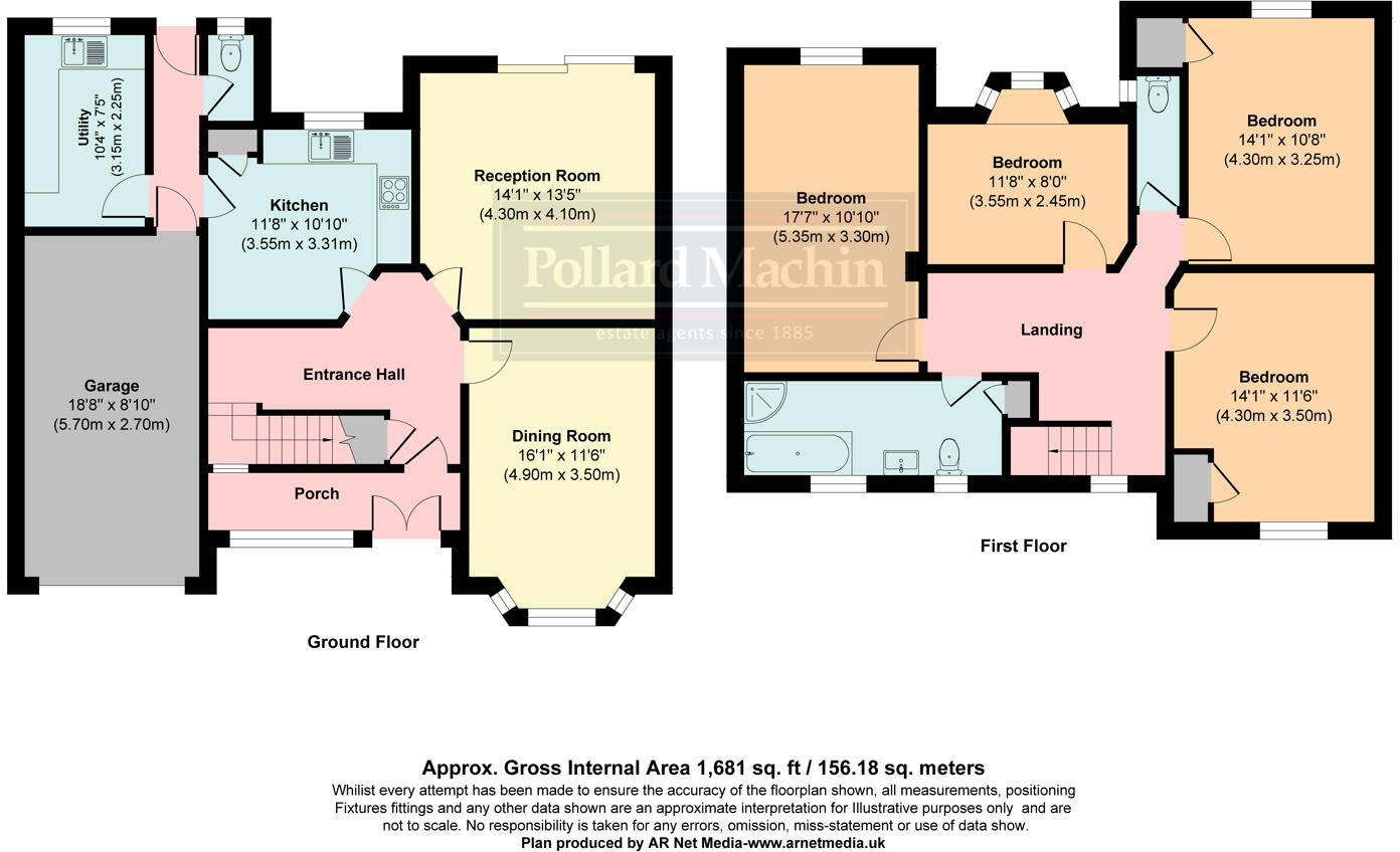 Brian Avenue, South Croydon floorplan