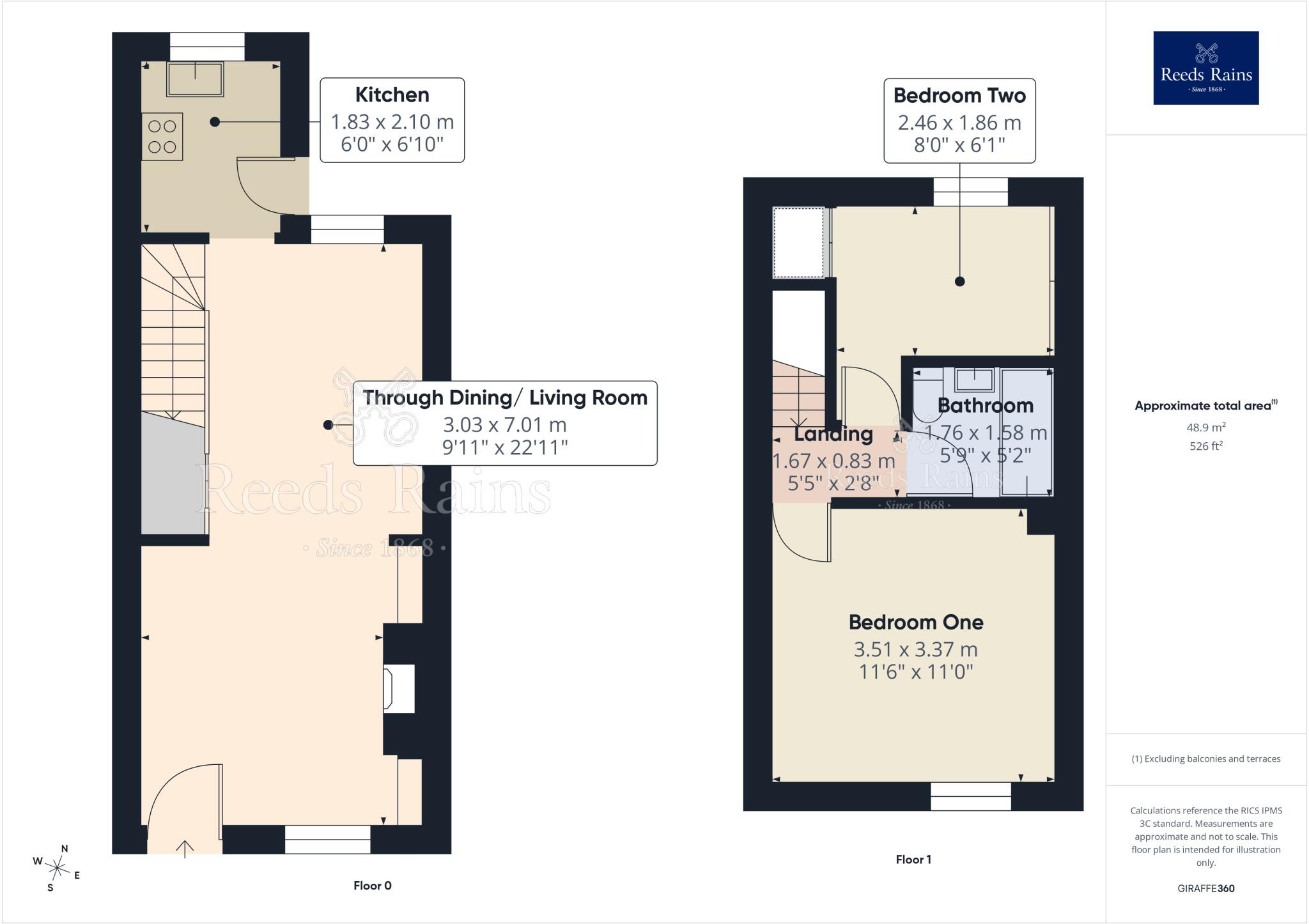 63, Coare Street, Macclesfield, Cheshire, SK10 floorplan