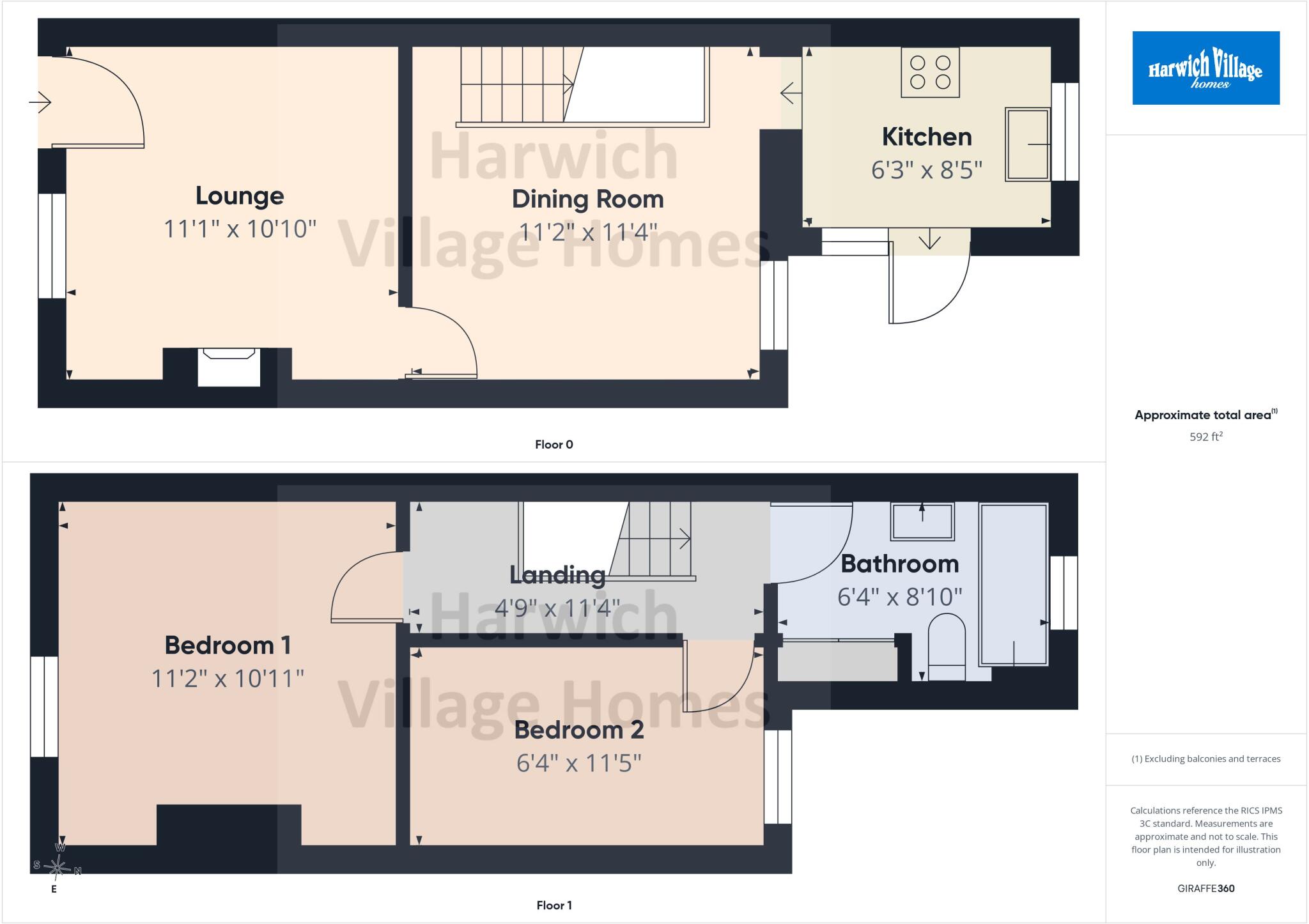 Main Road, Harwich, Essex, CO12 floorplan