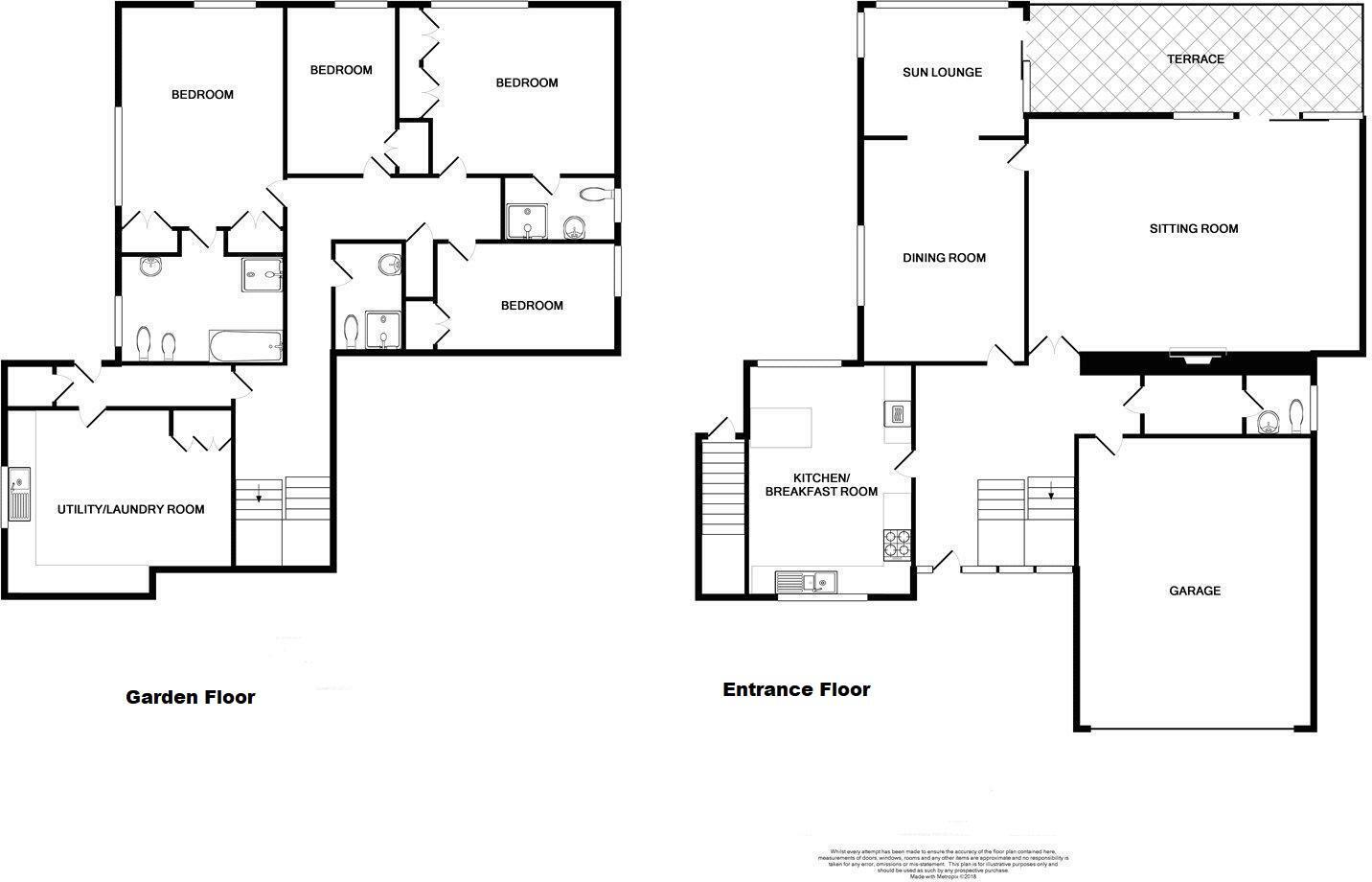 Meads Brow, Eastbourne, BN20 7UP floorplan
