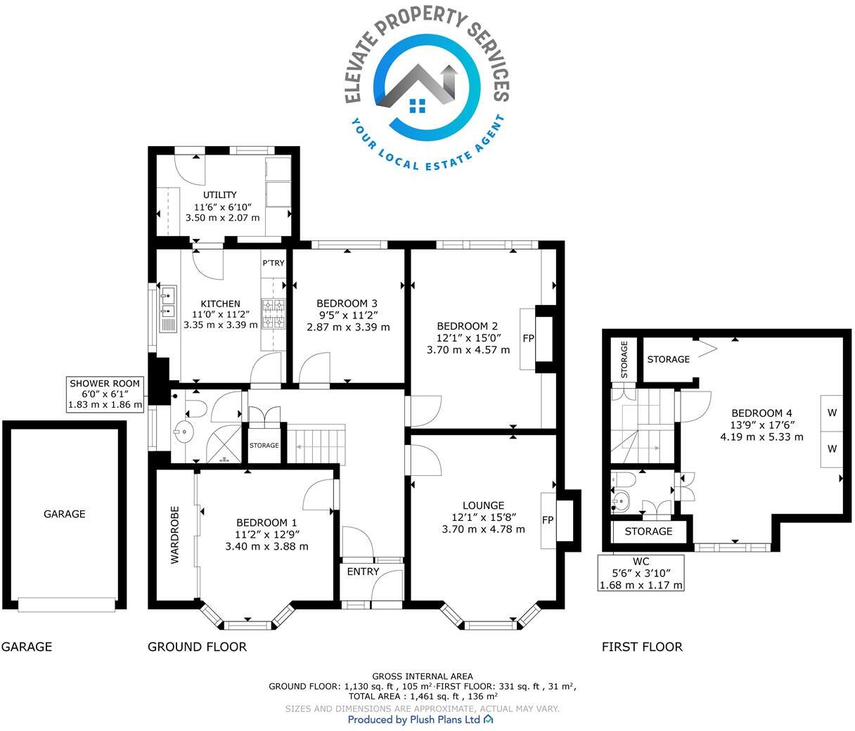 Milton Mains Road, Parkhall, Clydebank floorplan