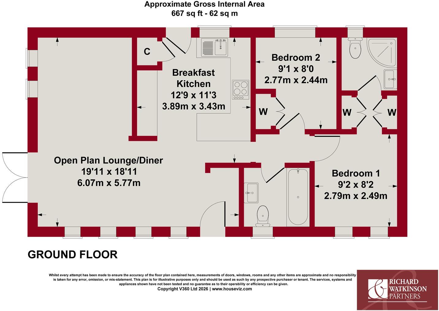 Cliff Road, Radcliffe-On-Trent, Nottingham floorplan