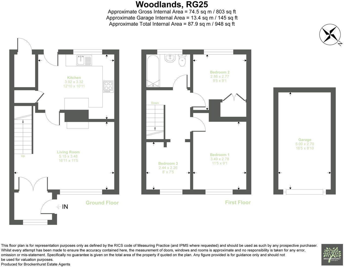 Woodlands, Overton, Basingstoke, RG25 3HW floorplan