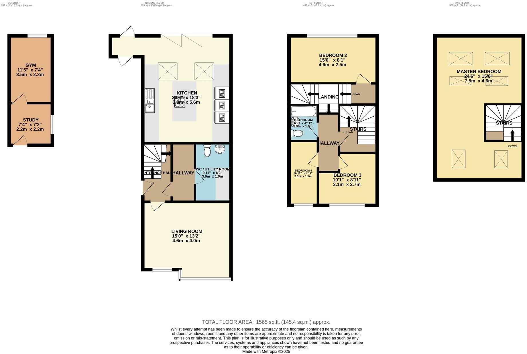 Burley Road, Menston, LS29 floorplan