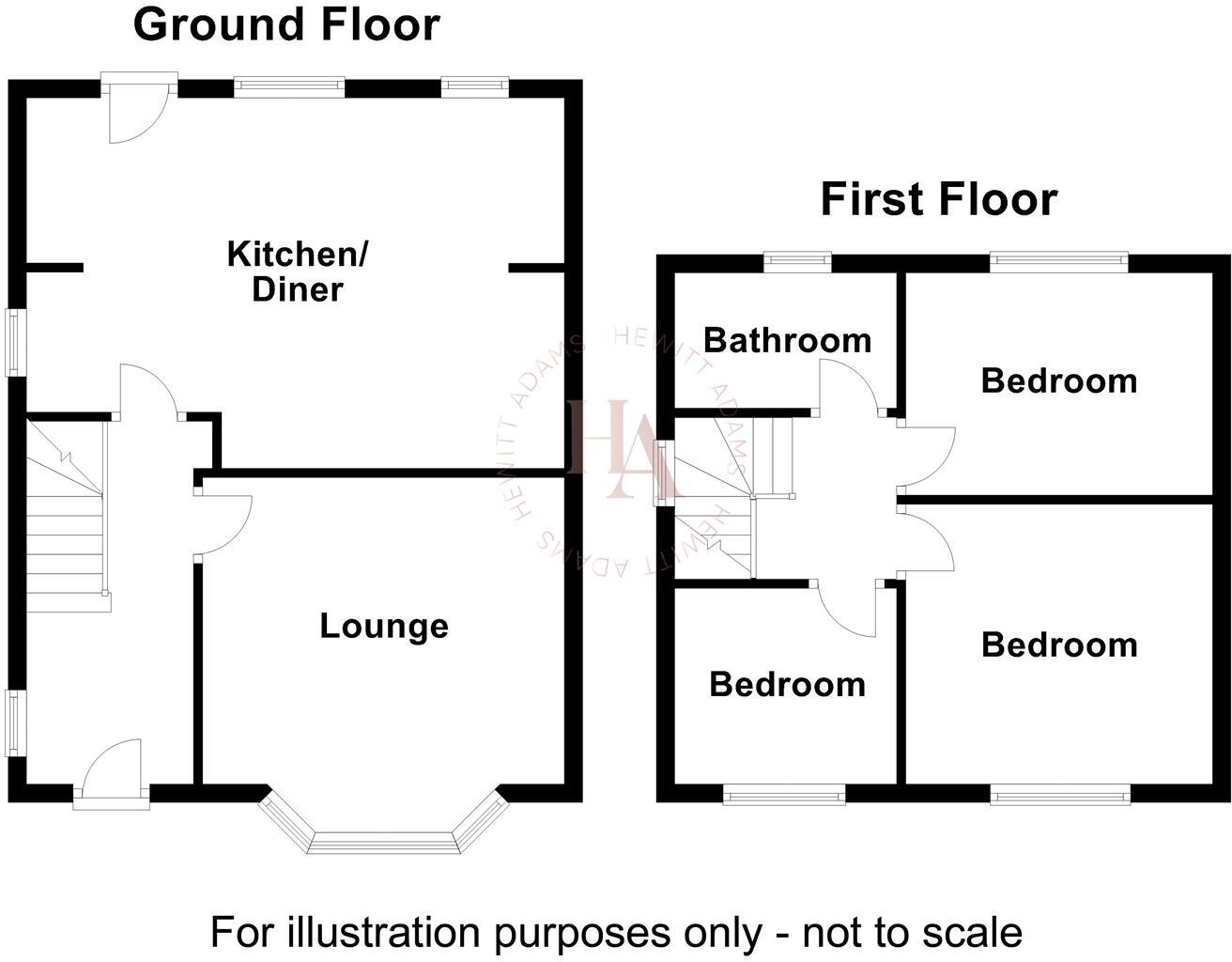 Whaley Lane, Irby, Wirral floorplan
