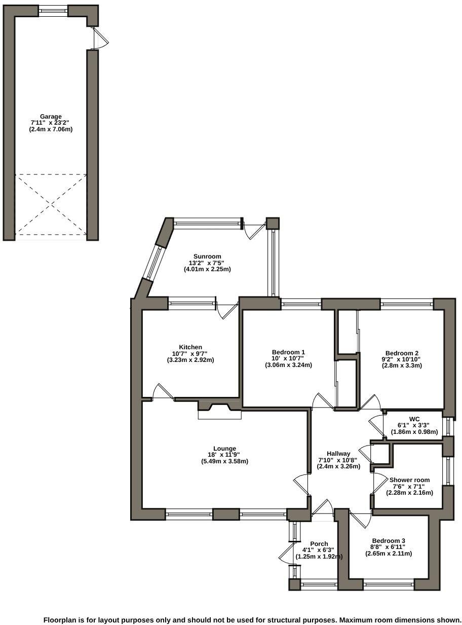 Buckingham Drive,Chapel St. Leonards,Skegness,PE24 5UN floorplan