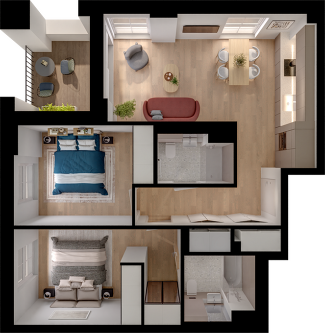 Momento Hayes, Masonry Place, Hayes, UB3 floorplan