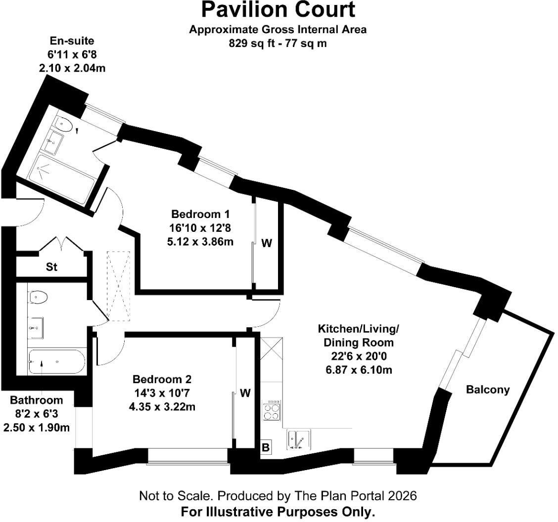 Gunnersbury Drive, W5 floorplan