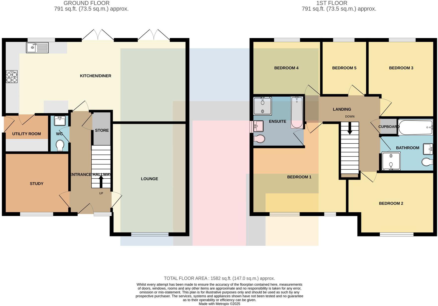 Clos Rhys Meurug Capel Llanilltern floorplan