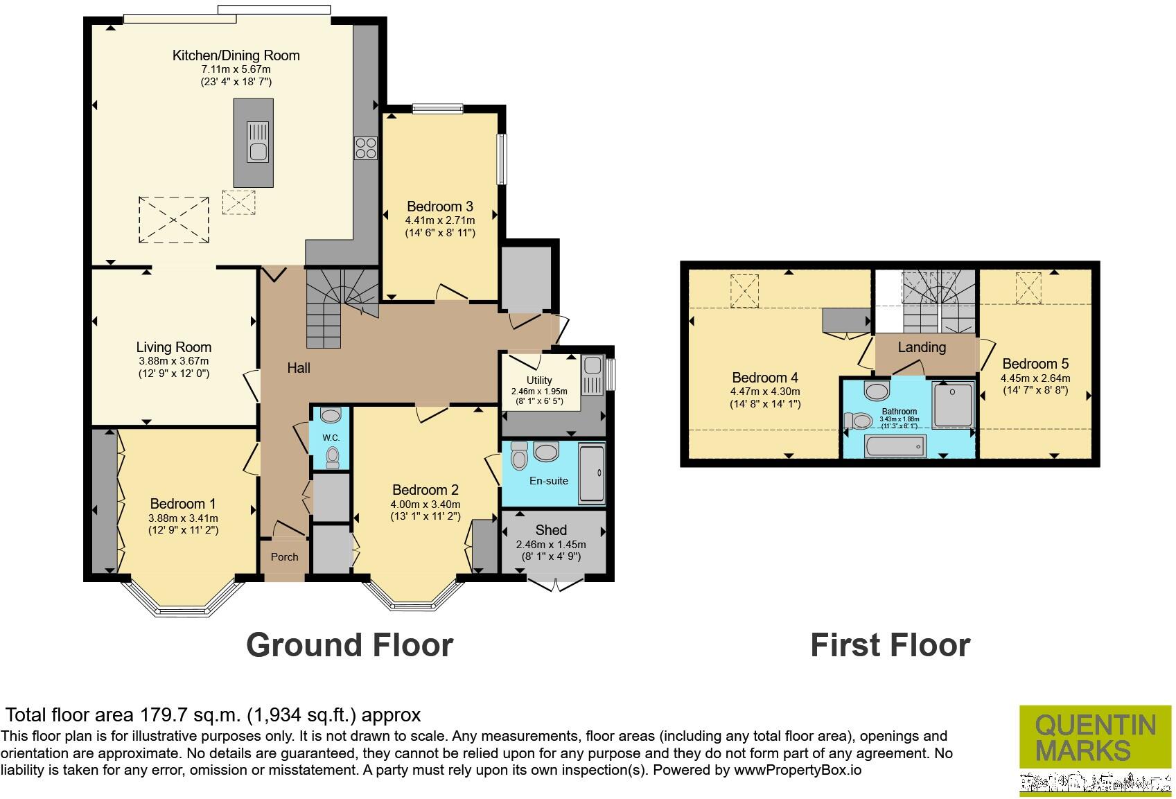Austerby, Bourne floorplan