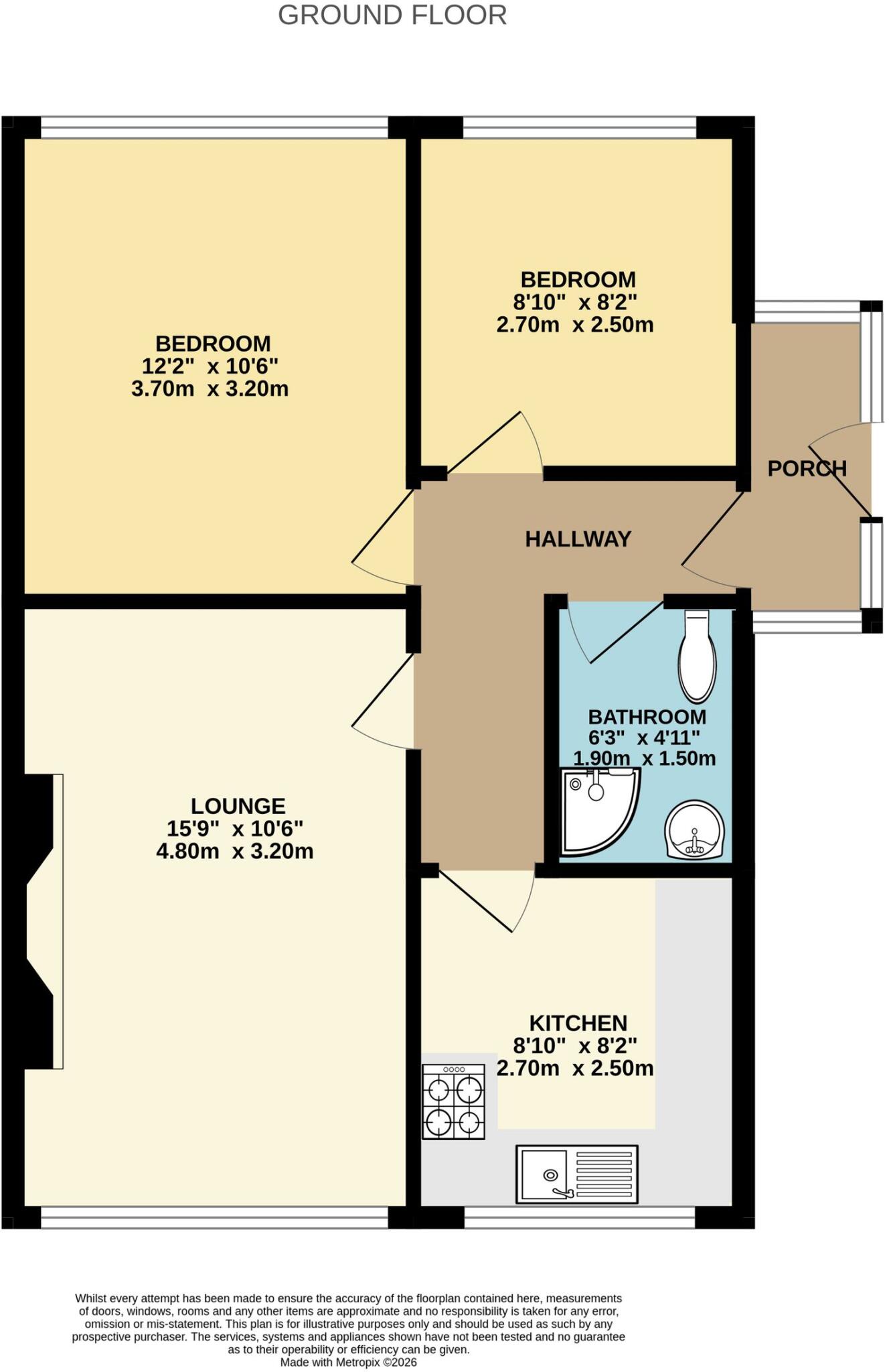 Bradworth Drive, Scarborough, YO11 floorplan