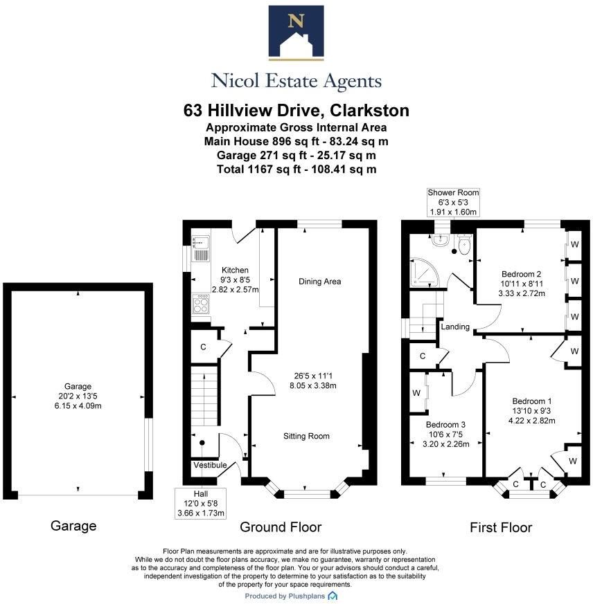 Hillview Drive, Clarkston floorplan