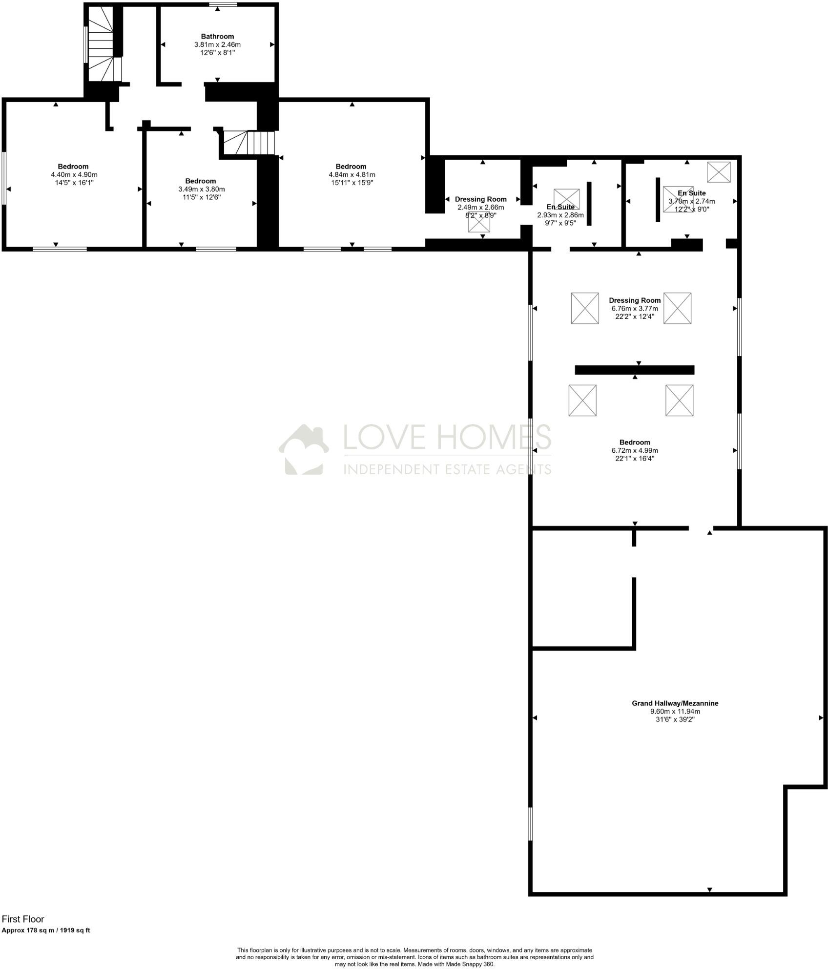 Bank Lane Farm | Exceptional Throughout | Undergoing a Full Transformation floorplan