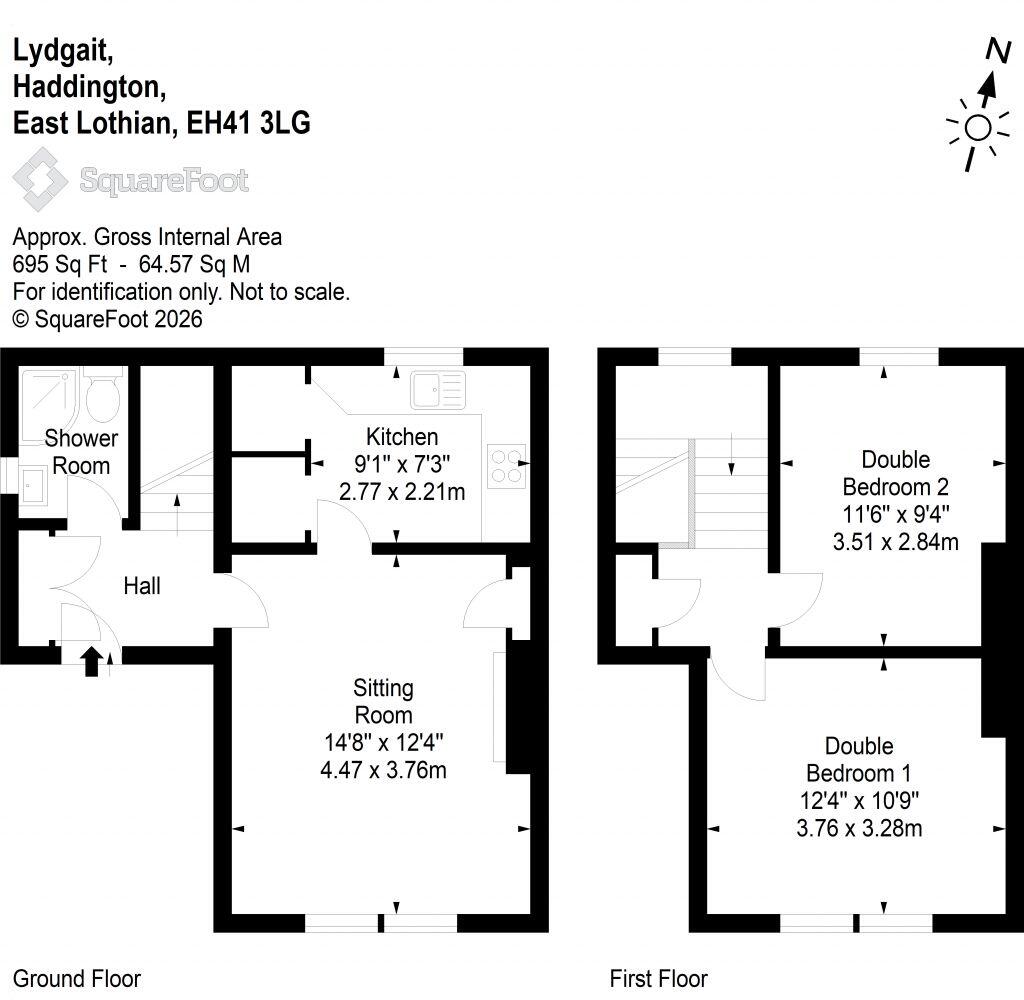 4 Lydgait, Haddington, EH41 3LG floorplan