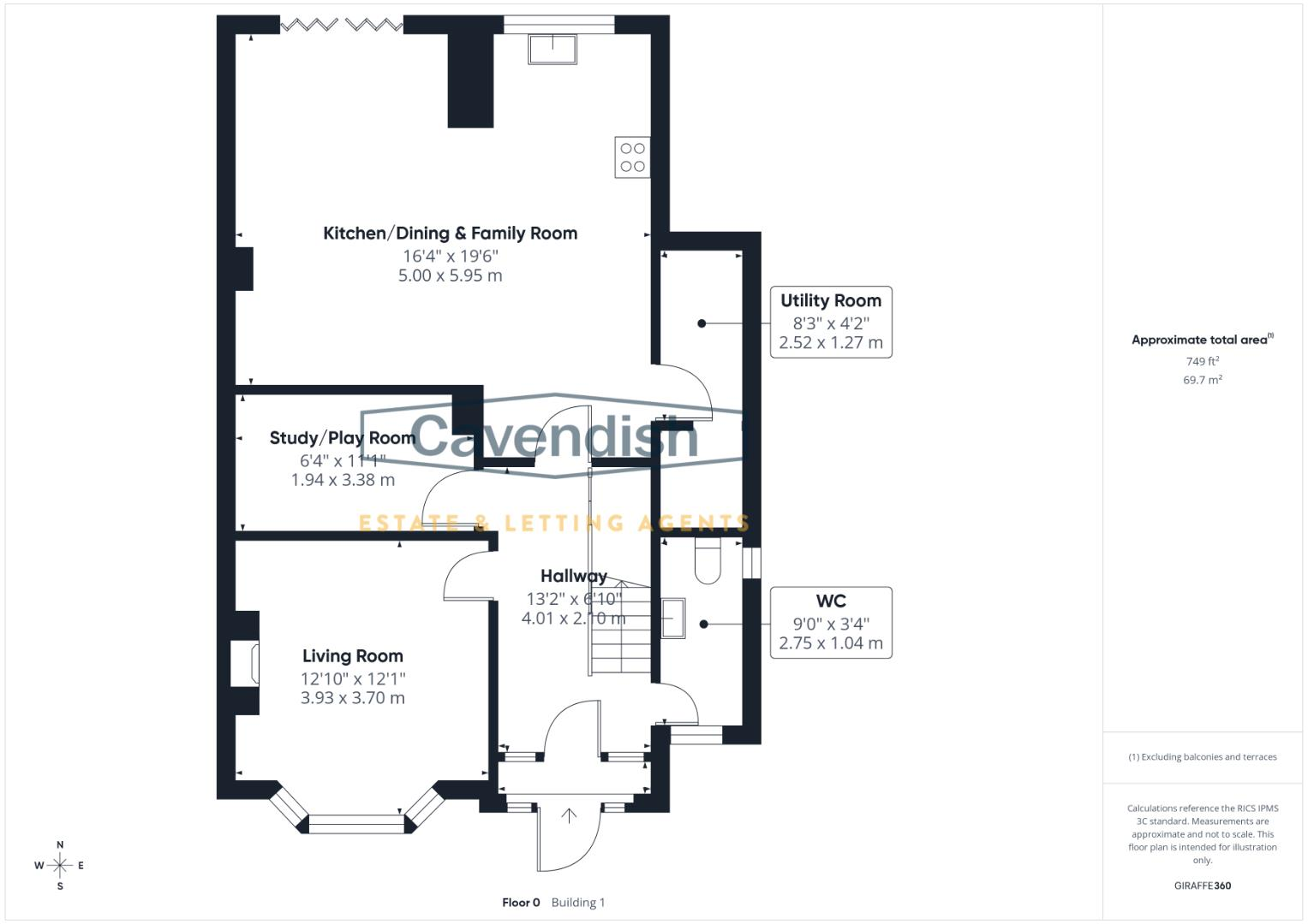 Woodlands Drive, Hoole, Chester floorplan