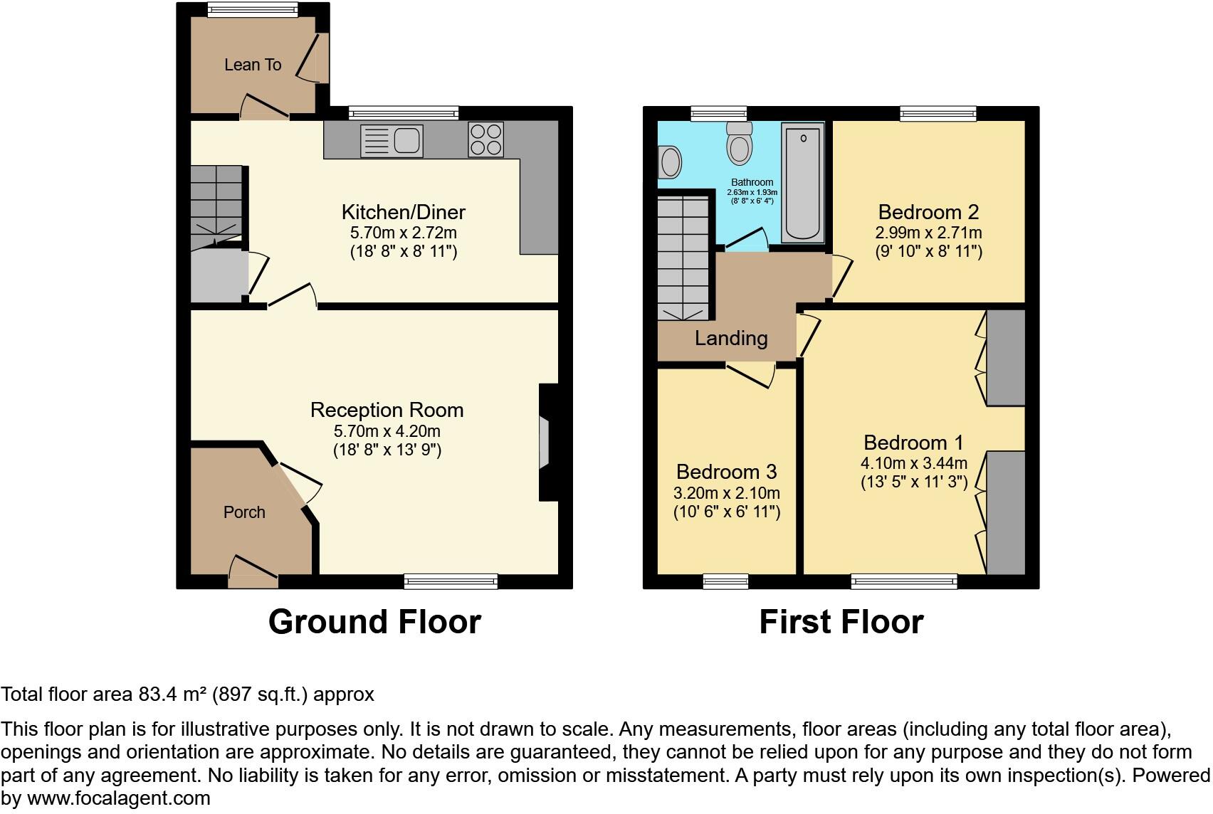 Wham Street, Heywood, OL10 floorplan
