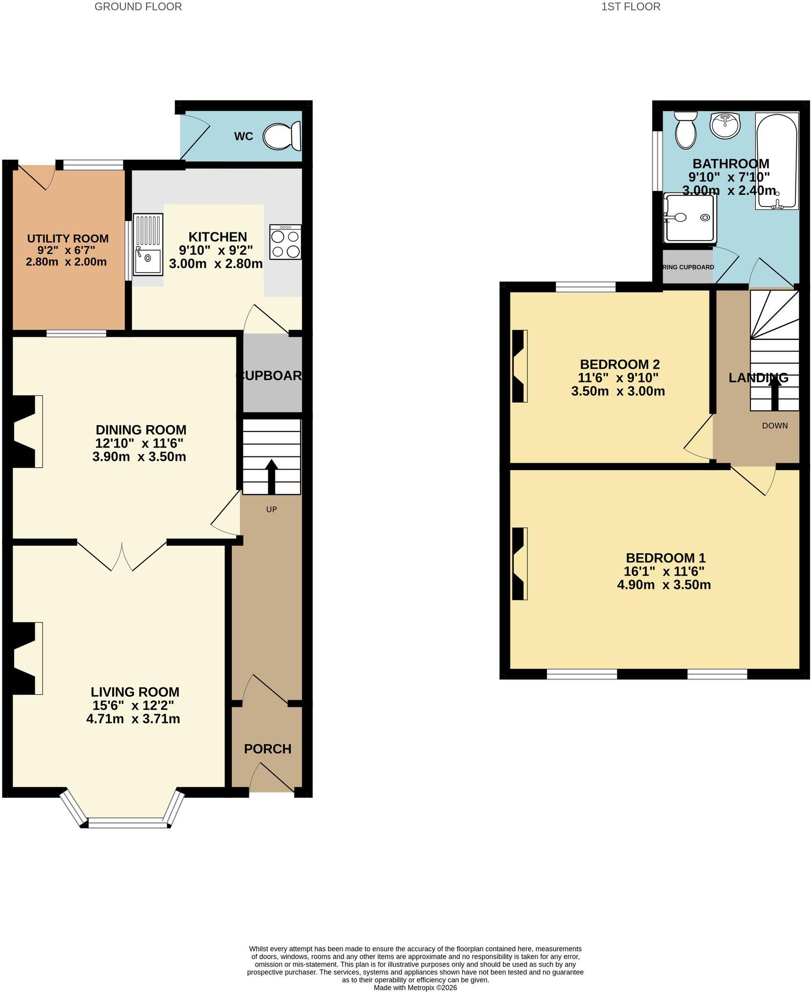 Northfield Road, Okehampton, EX20 floorplan