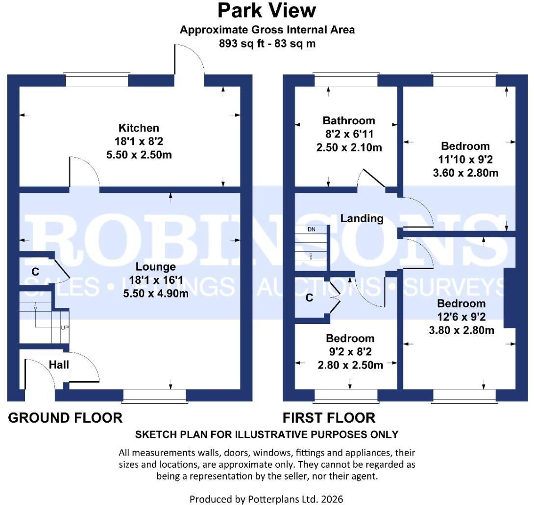 Park View, Chester Le Street floorplan