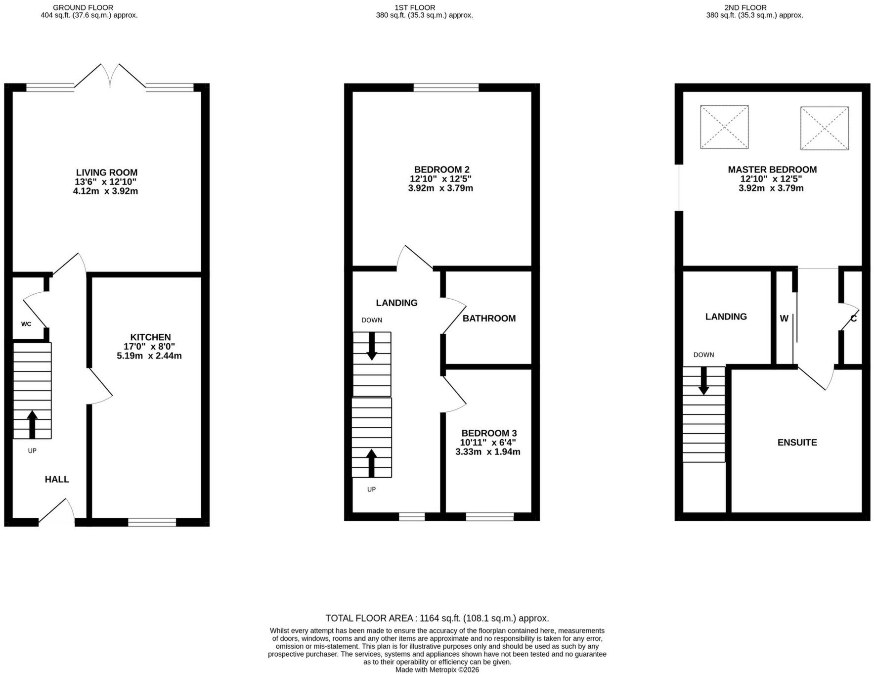 Falcon Road, Yeovil, BA22 floorplan