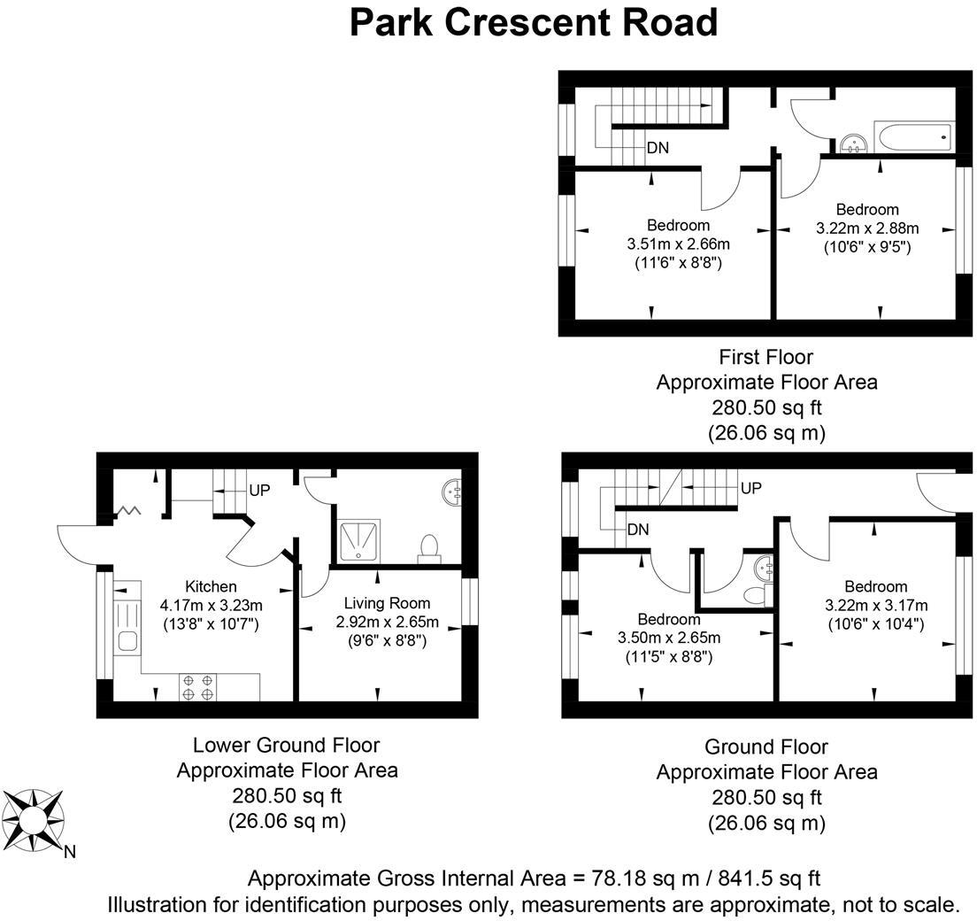 Park Crescent Road, Brighton floorplan