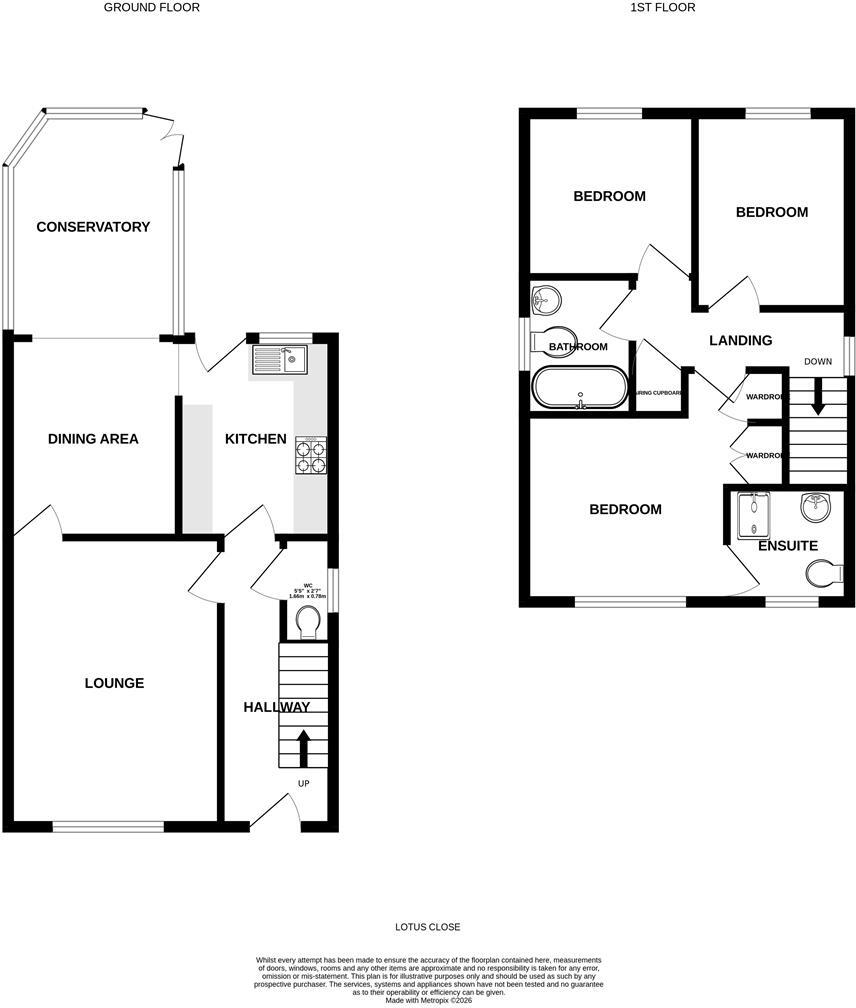 Lotus Close, Ipswich floorplan