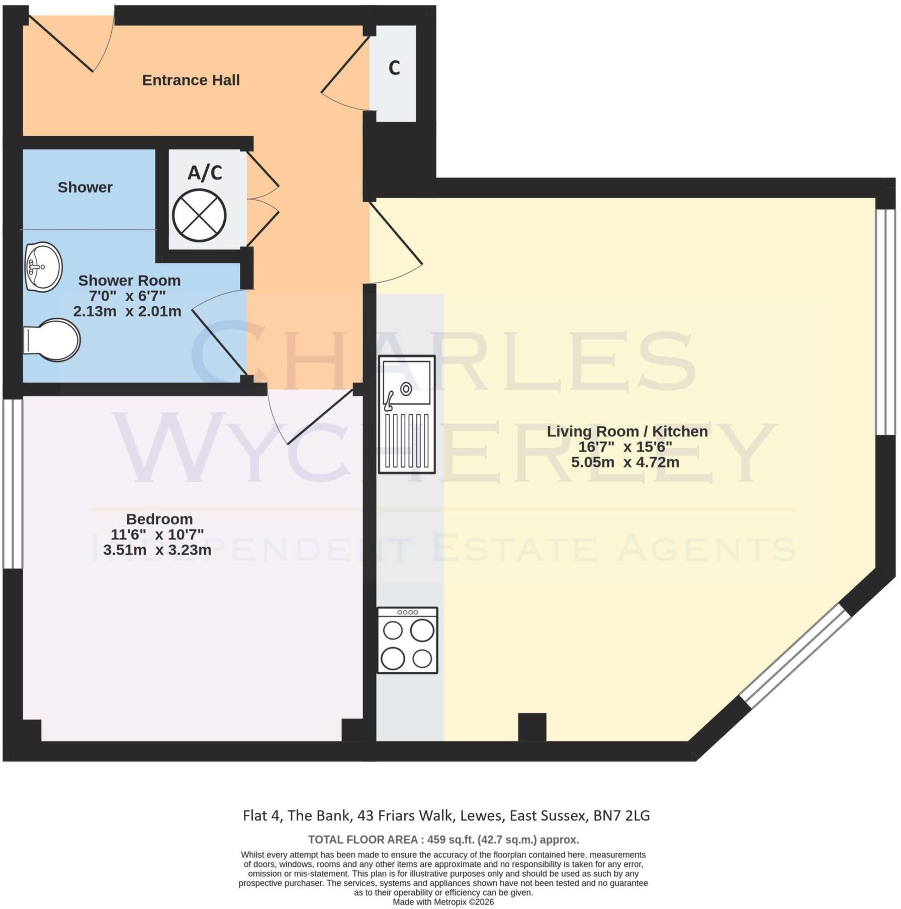 Friars Walk, Lewes floorplan