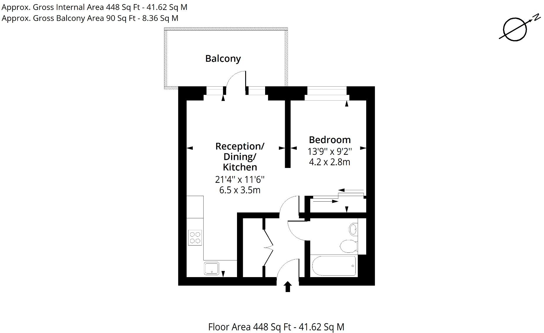 Clovelly Road, Hounslow, Middlesex, TW3 floorplan