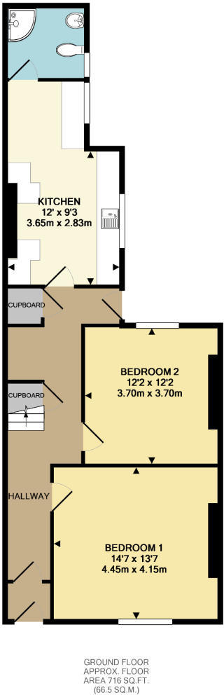 22 Mount Street, Plymouth, Devon, PL4 floorplan