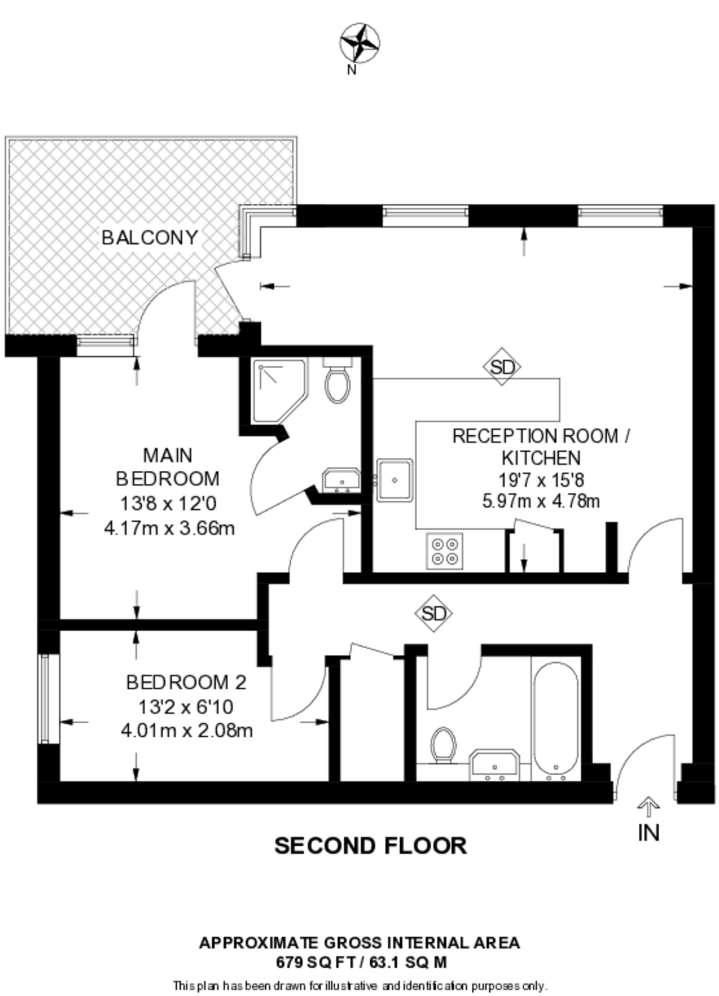 Old Kent Road, Peckham, London, SE15 floorplan