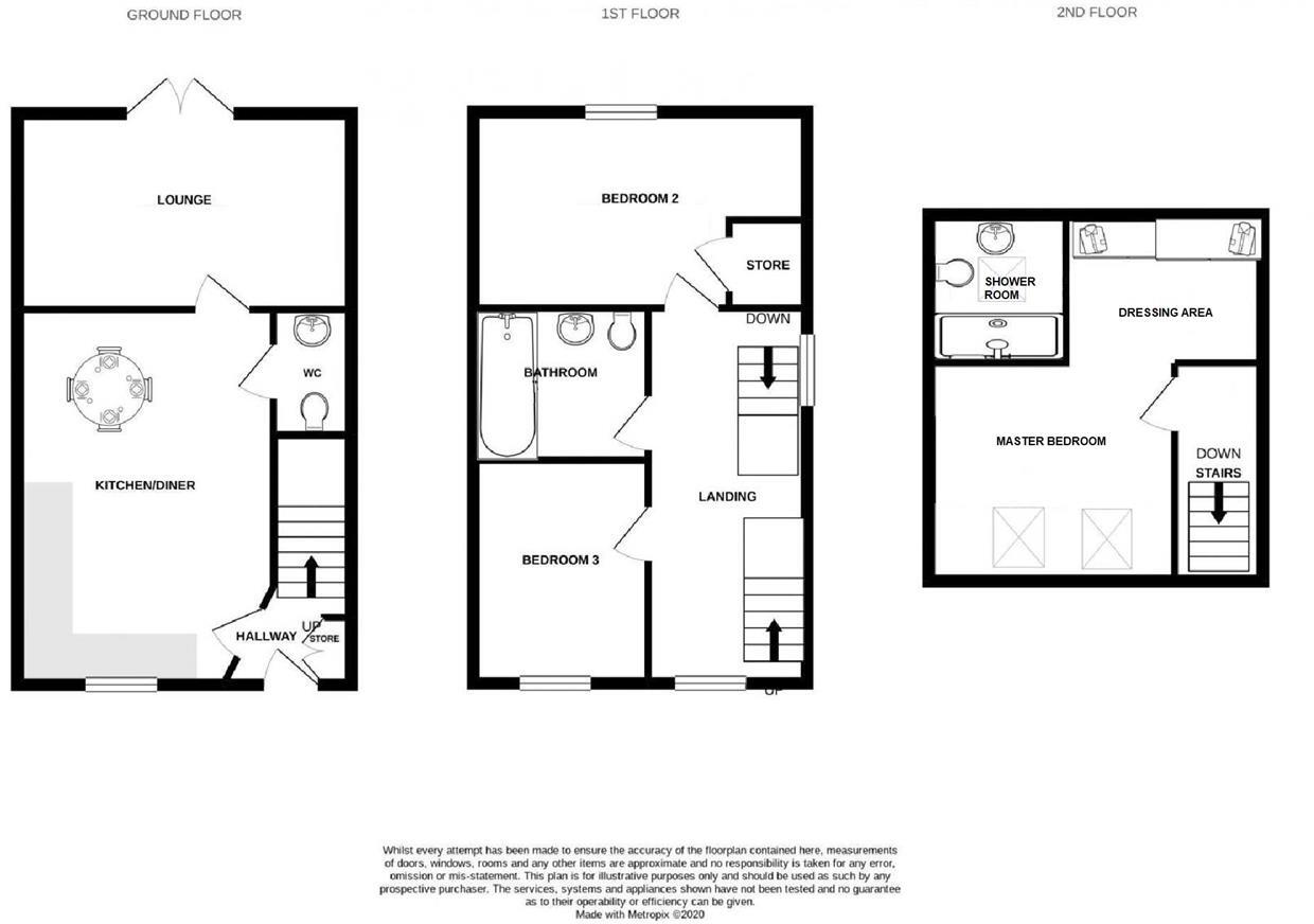 Wisteria Way, Glossop floorplan