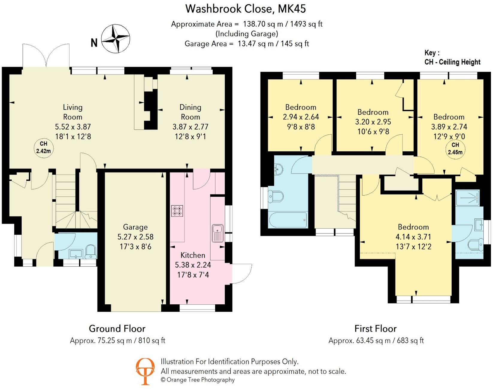 Washbrook Close, Barton-Le-Clay, MK45 floorplan