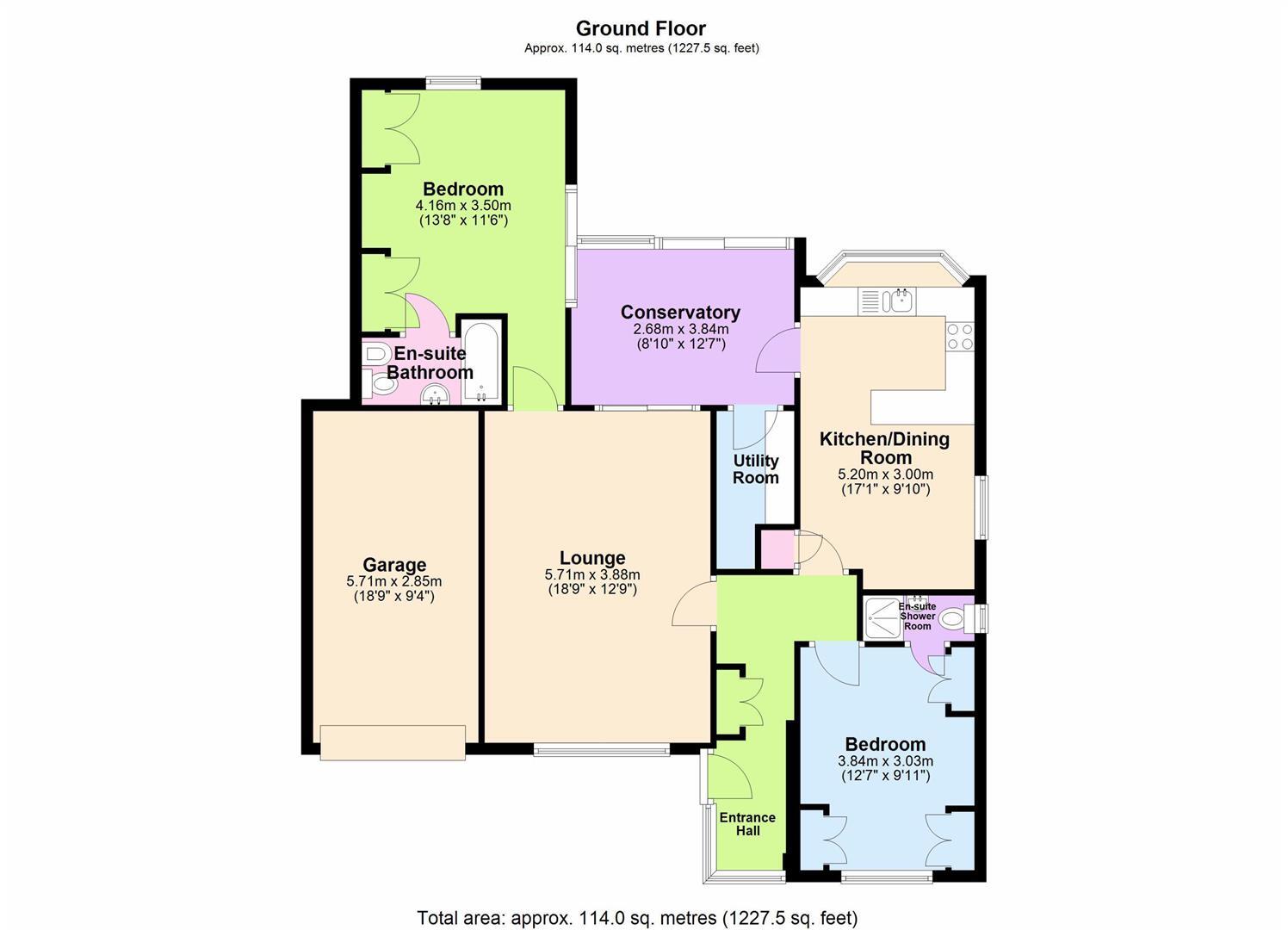 Farmer Ward Road, Kenilworth floorplan