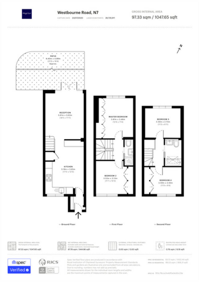Westbourne Road, London floorplan