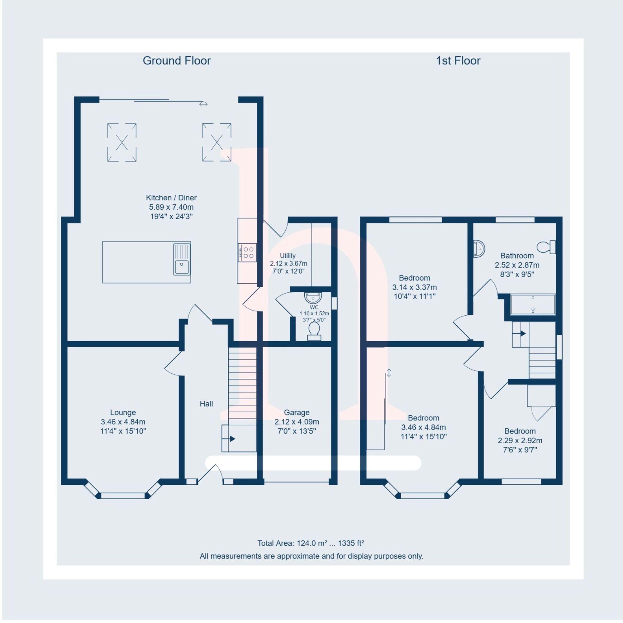 Leslie Avenue, Wirral, CH49 floorplan