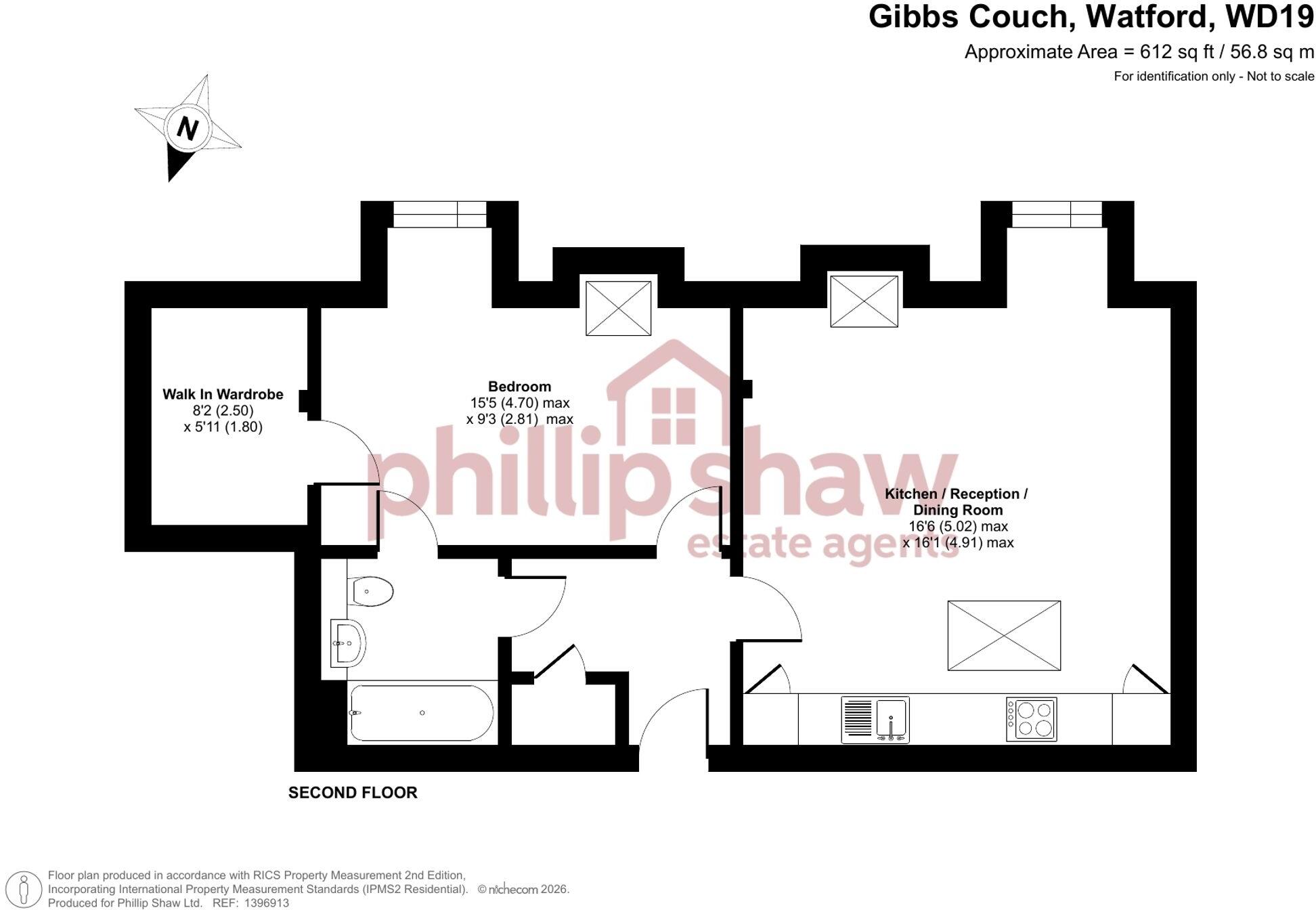 Gibbs Couch, Watford, WD19 floorplan